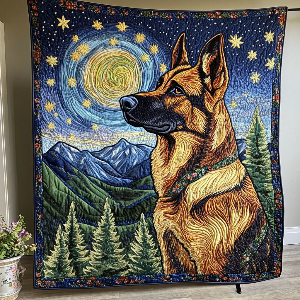 Silent Watcher Quilted Blanket - Baby (30" x 40")