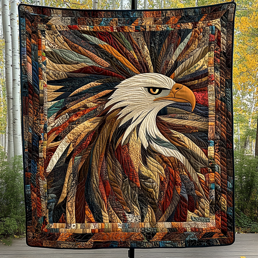 Sky Guardian Quilted Blanket - Throw (55" x 60")