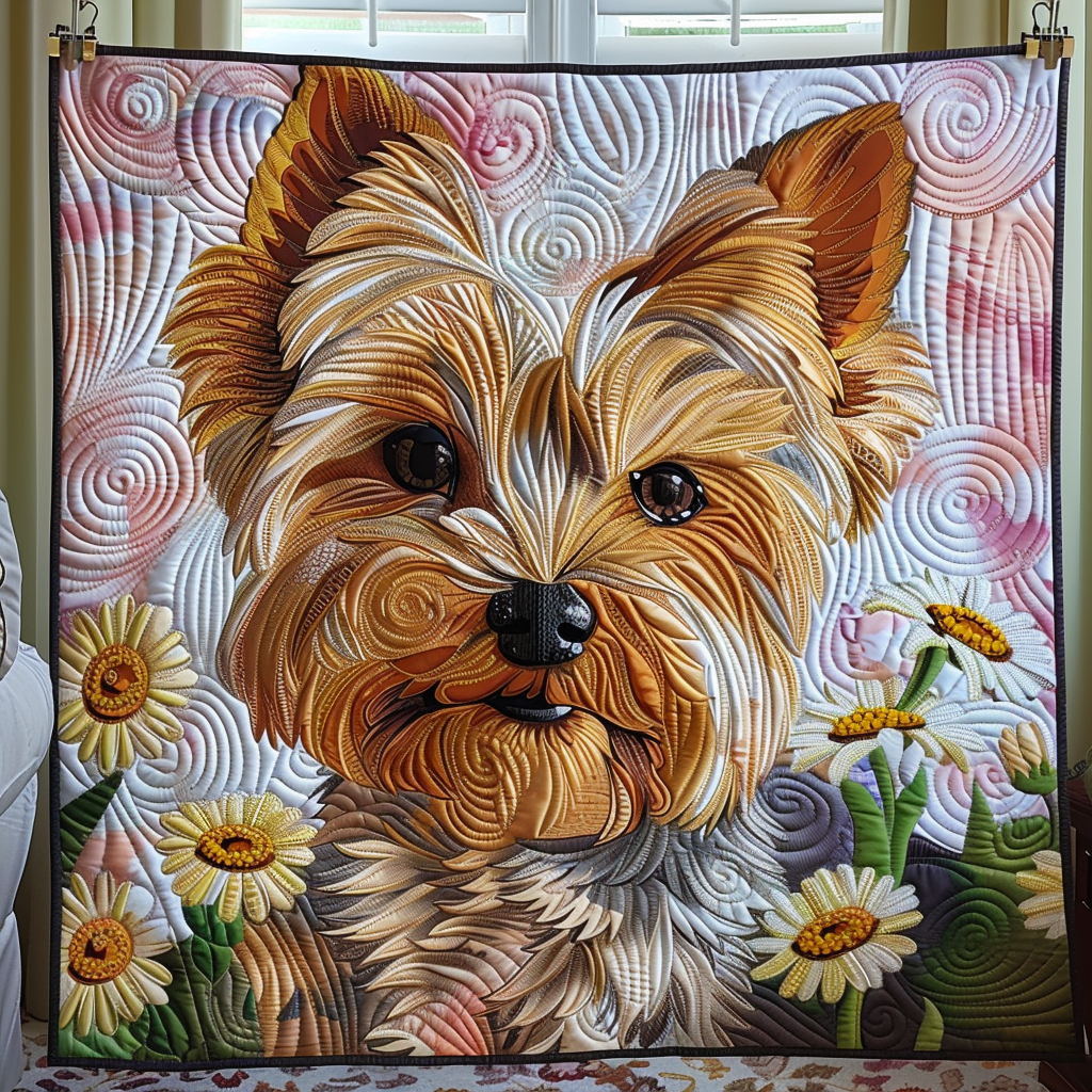 Snuggle Pup Patch Quilted Blanket - Baby (30" x 40")