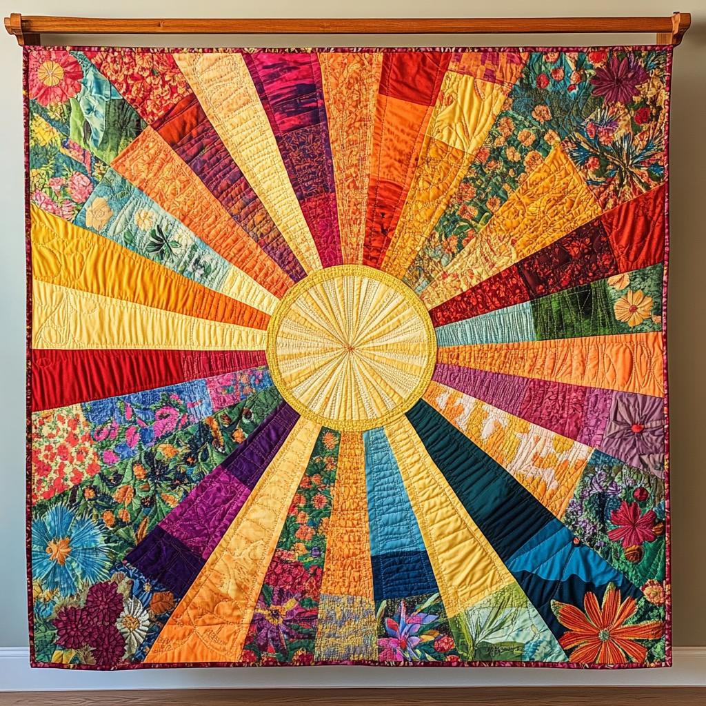 Solar Serenade Quilted Blanket - Baby (30" x 40")