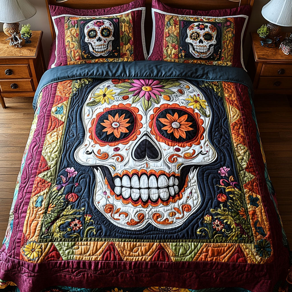 Soul Light 3-Piece Quilted Bedding Set - Single (59" x 70")
