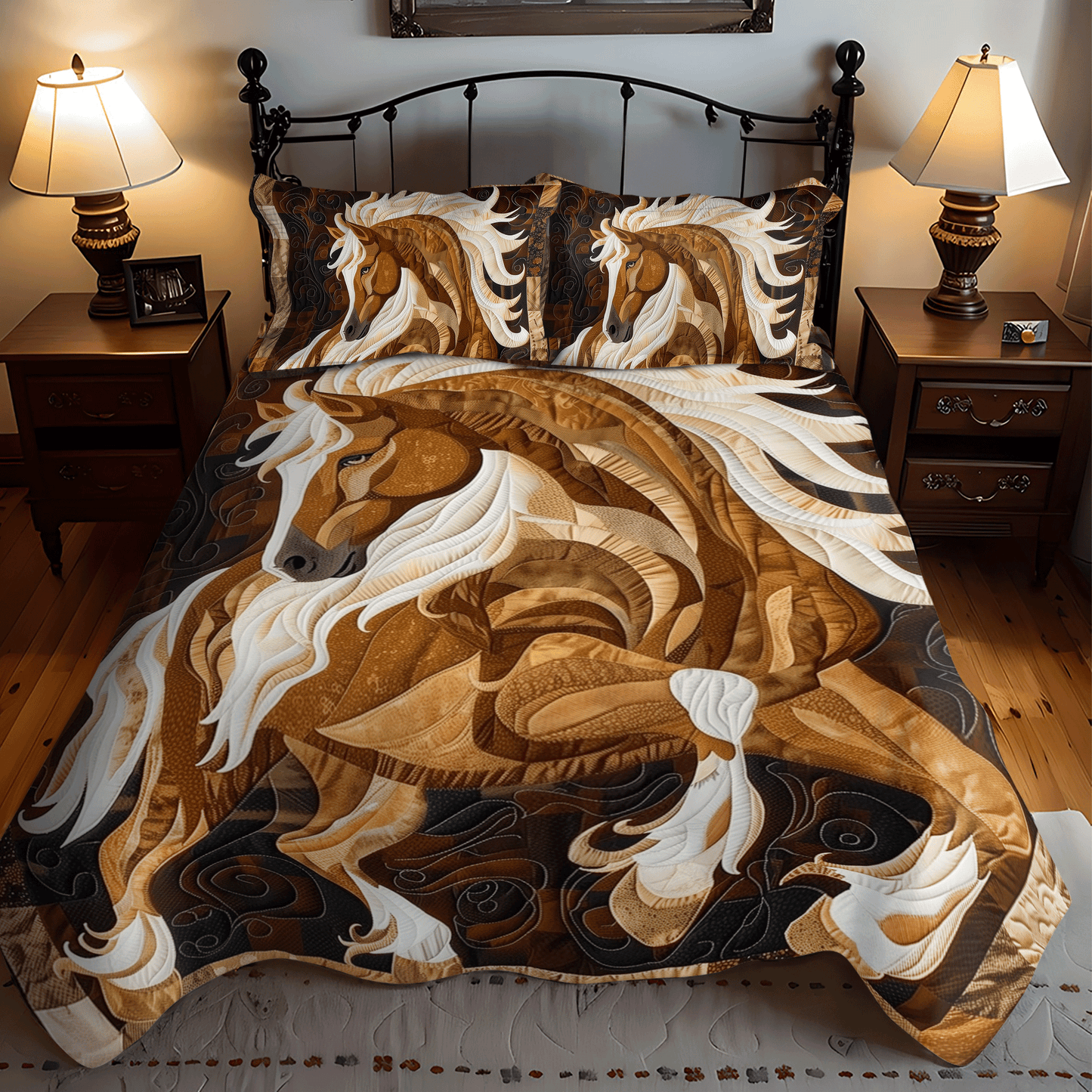 Spirit Of The Wild 3-Piece Quilted Bedding Set - Single (59" x 70")