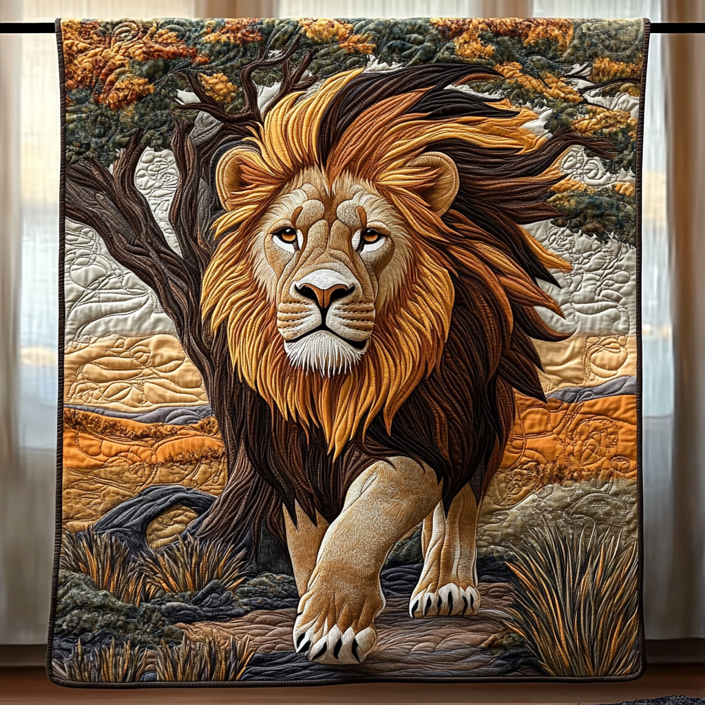 Spirit of the Savannah Quilted Blanket - Baby (30" x 40")