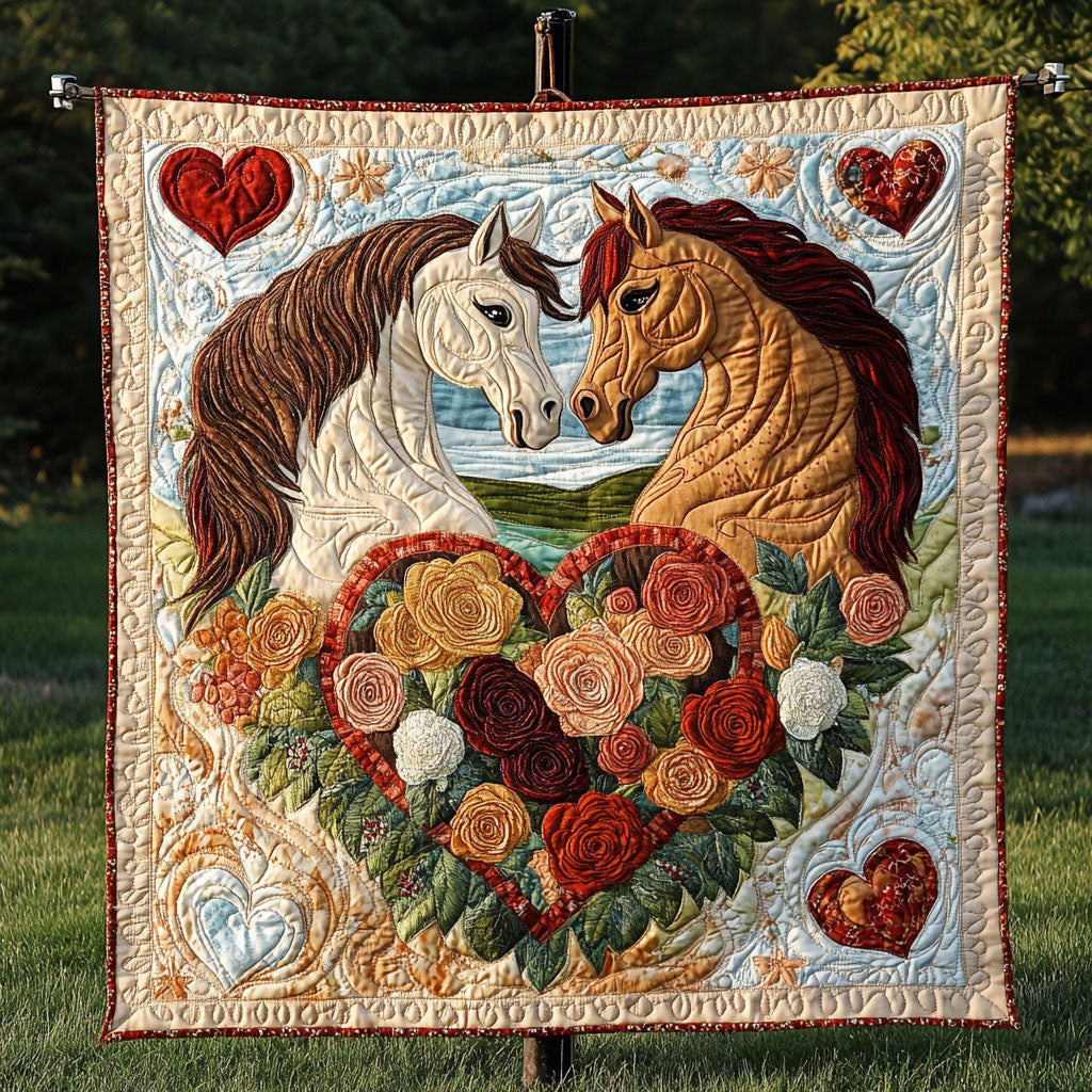 Starlit Riders Quilted Blanket - Baby (30" x 40")