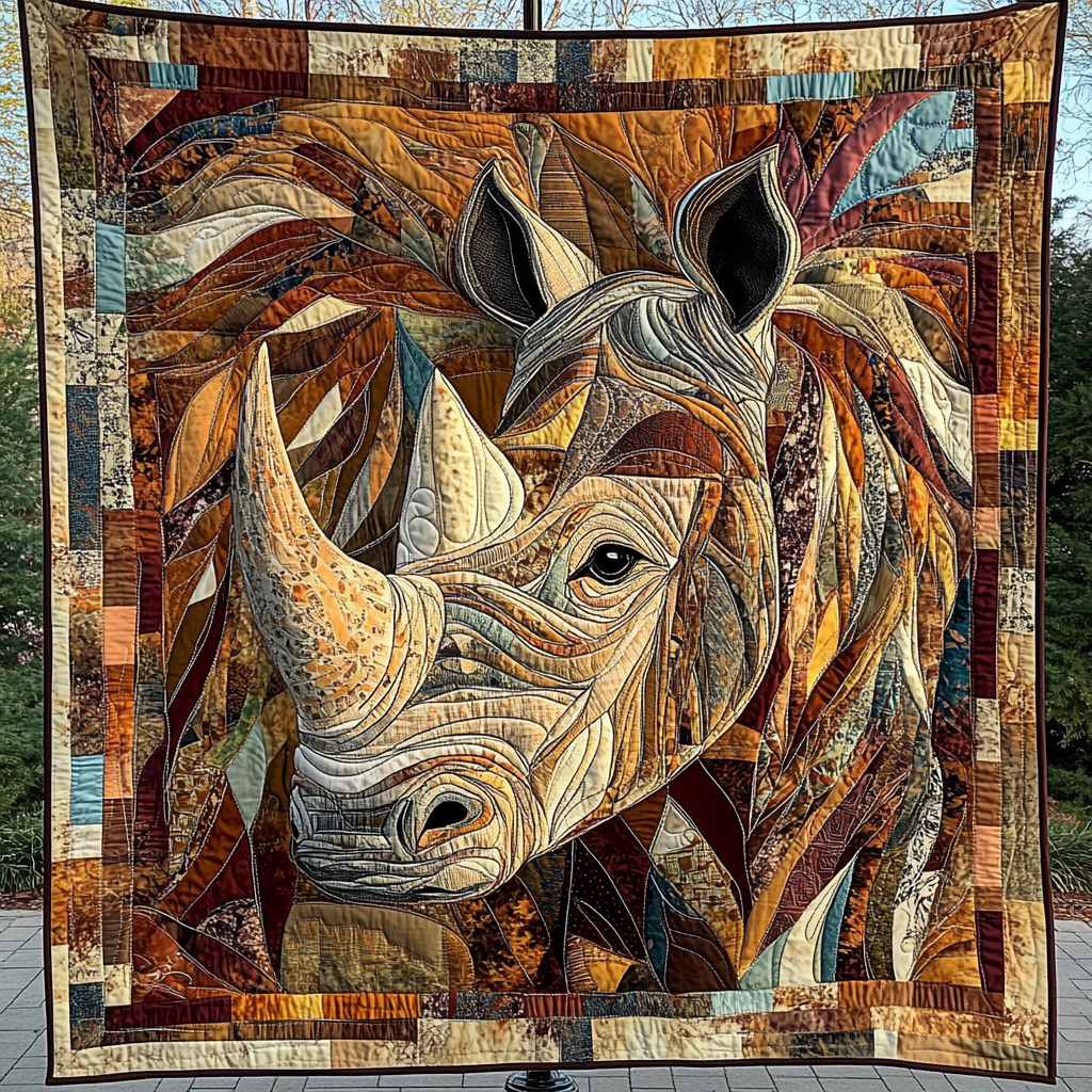 Strength of the Savannah Quilted Blanket - Throw (55" x 60")