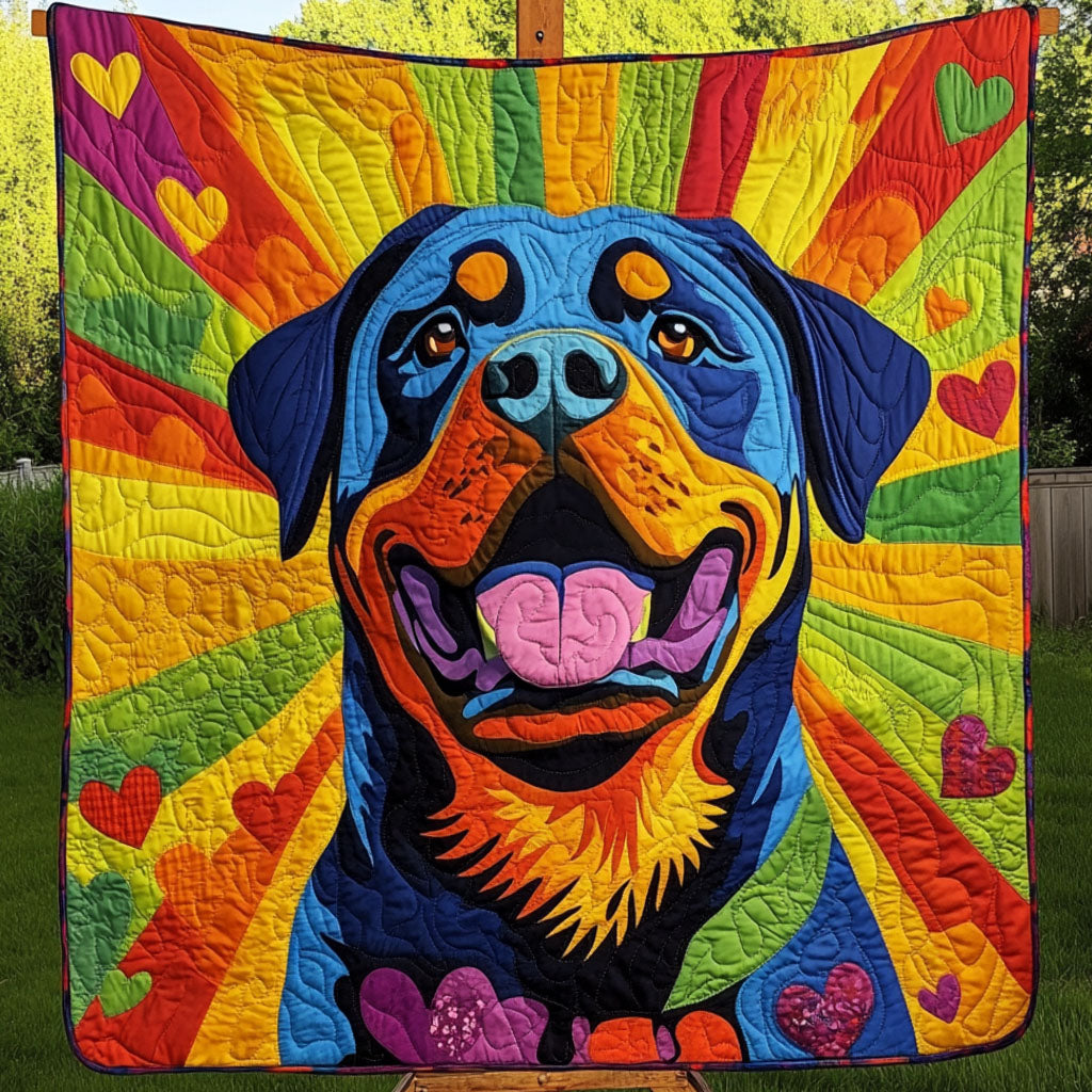 Strong Paw Power Quilted Blanket - Baby (30" x 40")