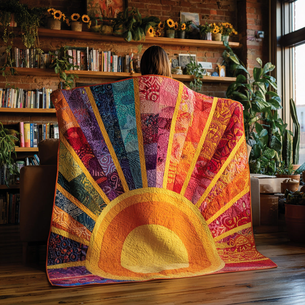 Sunburst Bliss Quilted Blanket - Baby (30" x 40") - Pack 1