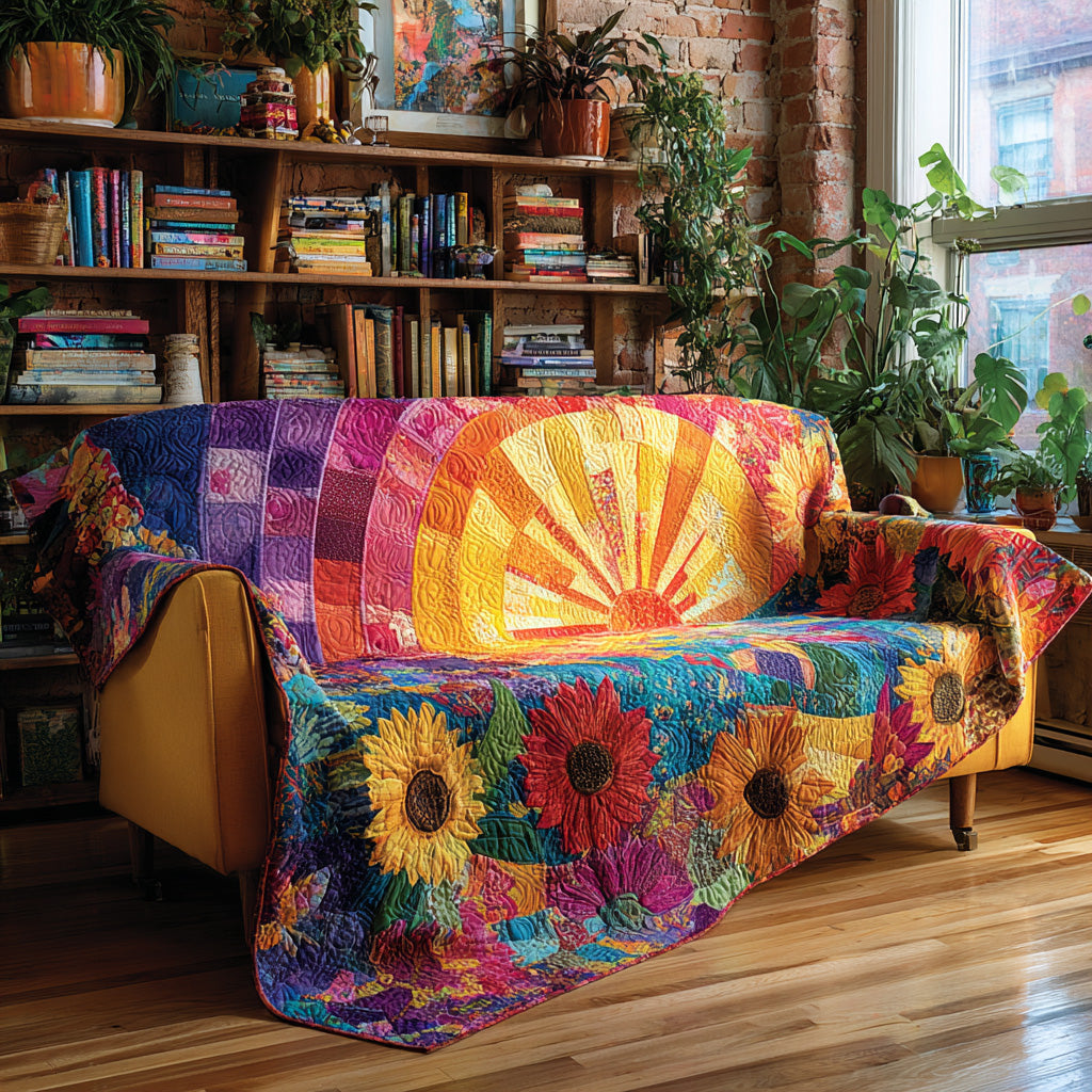 Sunburst Garden Quilted Blanket - Baby (30" x 40") - Pack 1