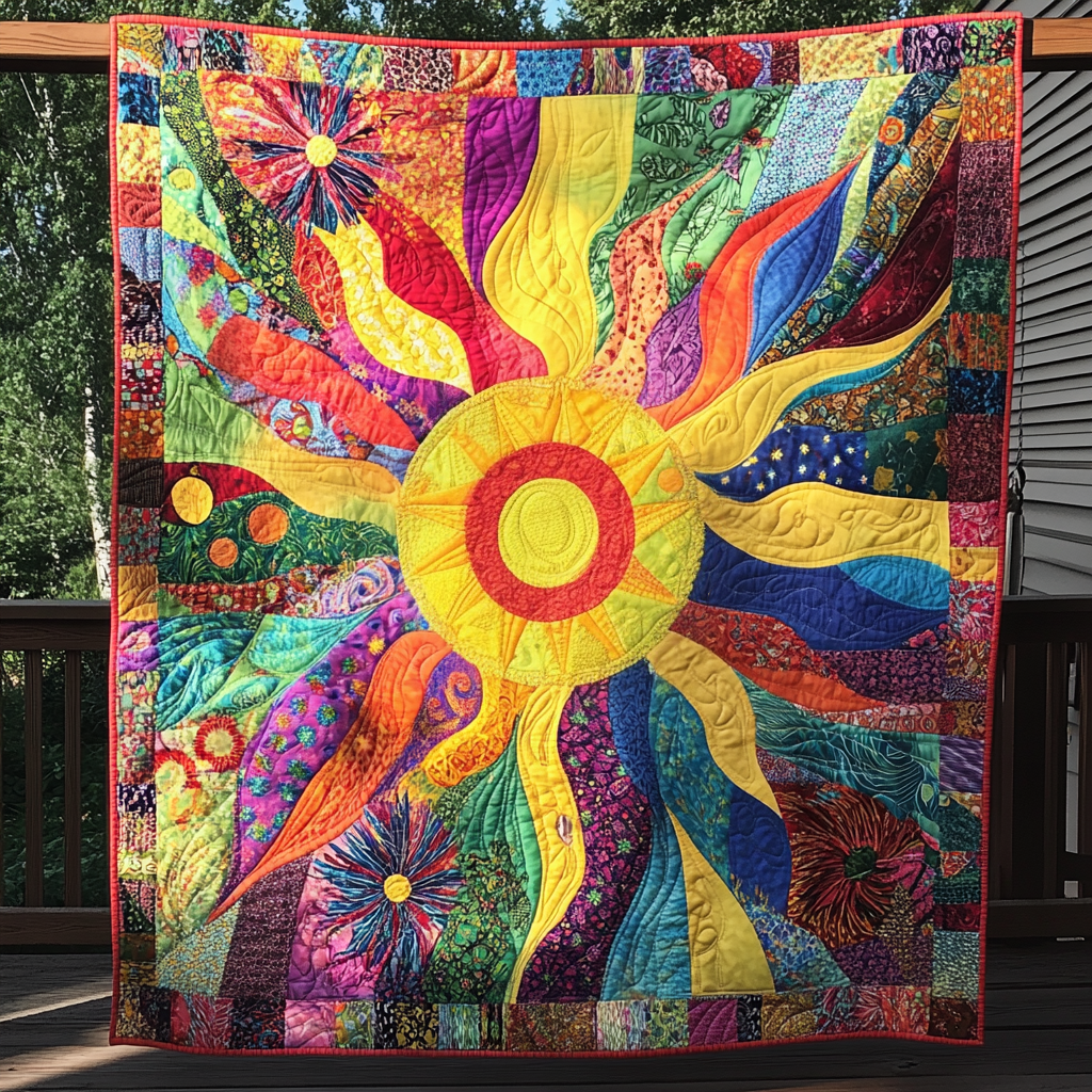 Sunlit Dreams Quilted Blanket - Baby (30" x 40")