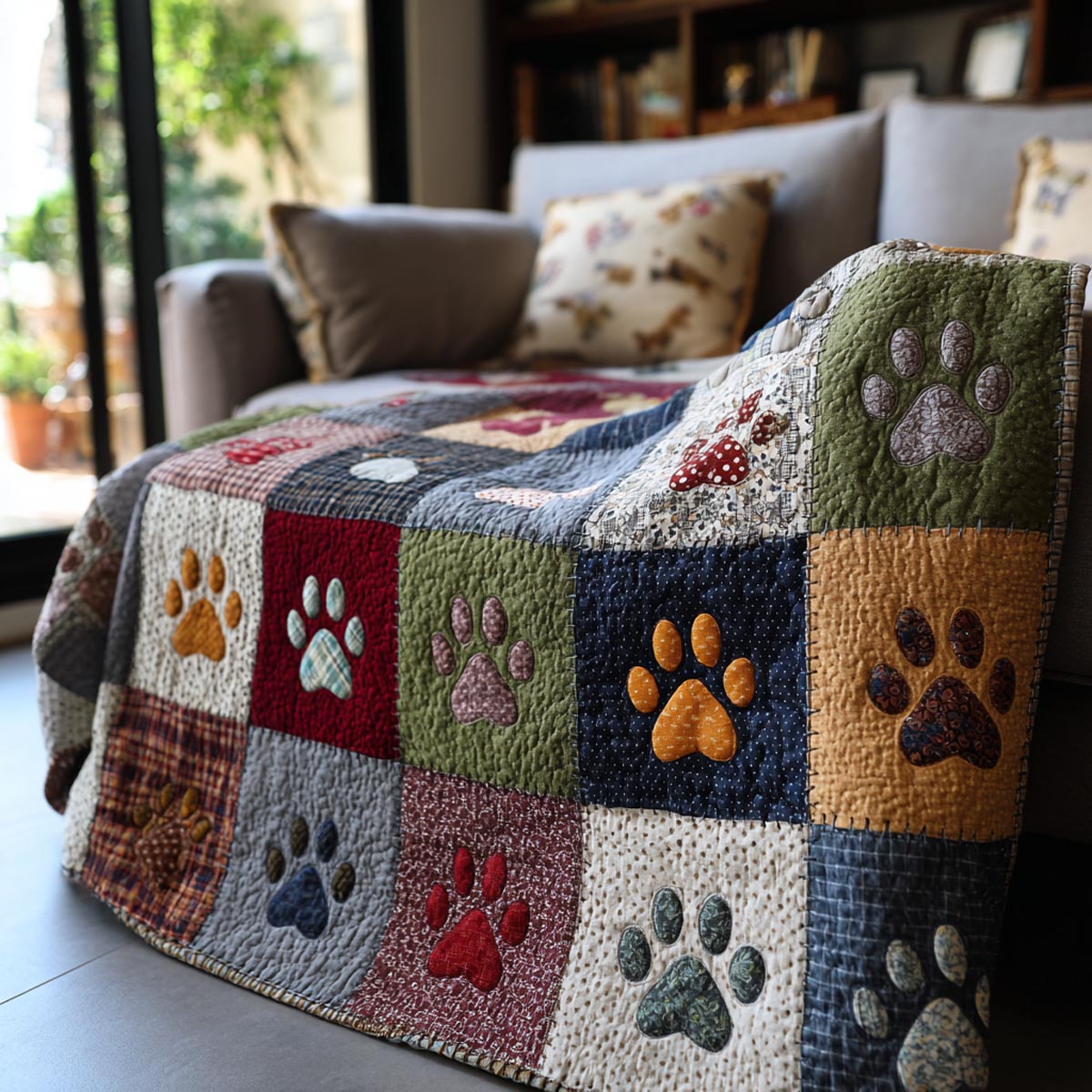 Sunny Paws Quilted Blanket - Baby (30" x 40") - Pack 1