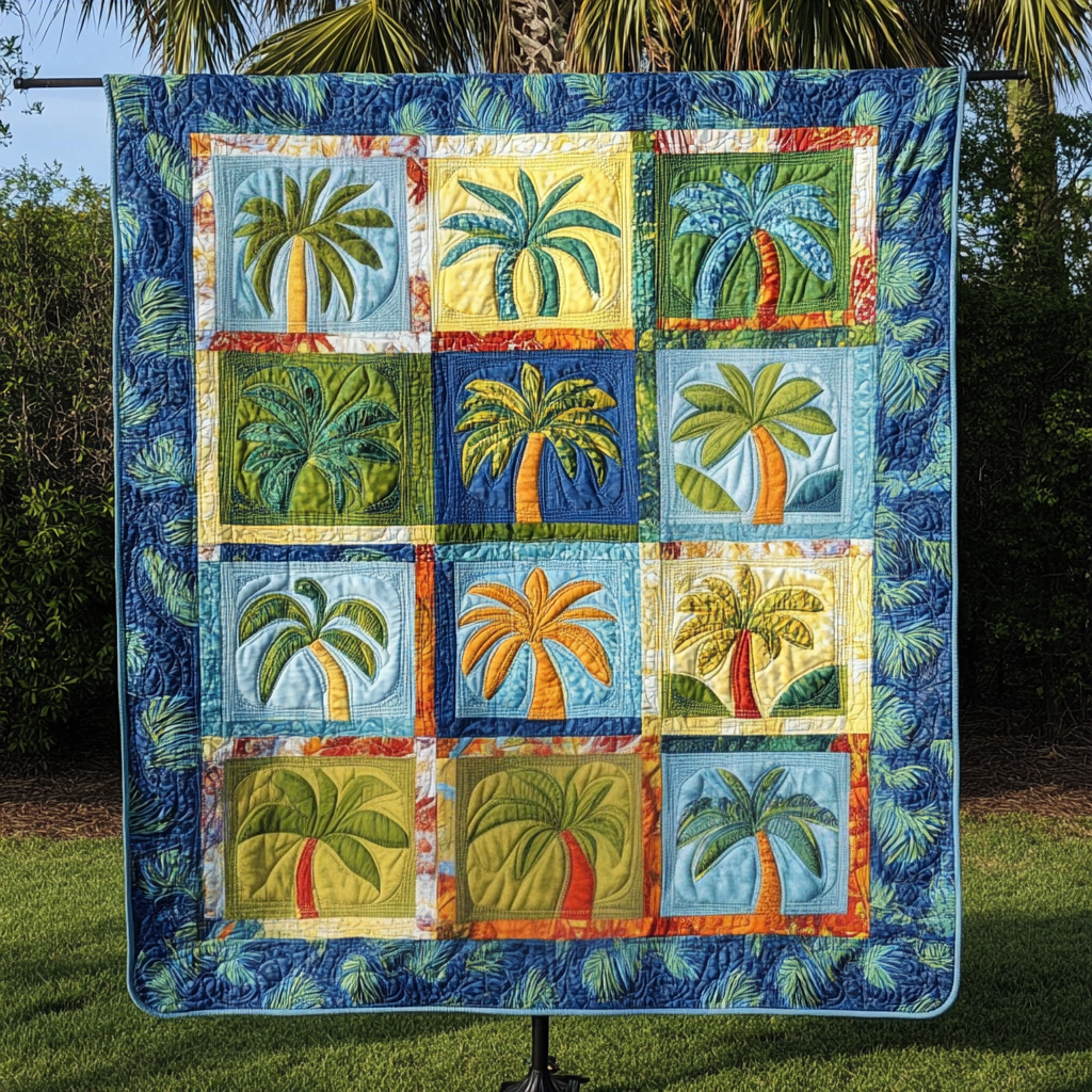 Sunny Retreat Quilted Blanket - Baby (30" x 40")