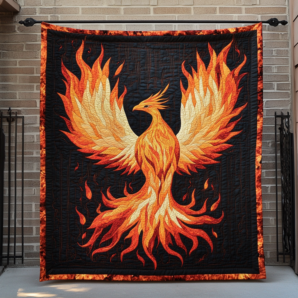 Sunrise Renewal Quilted Blanket - Throw (55" x 60")