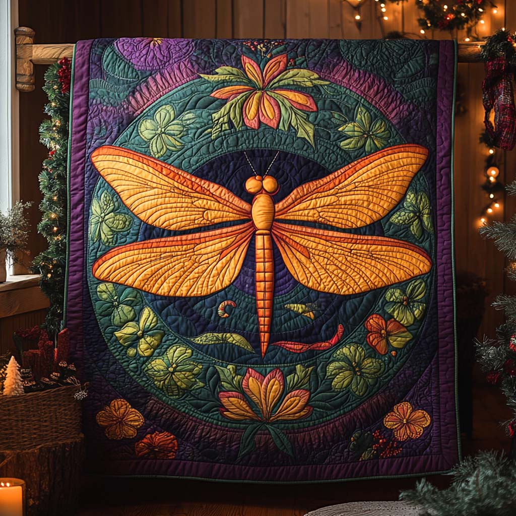 Sunset Meadow Flight Quilted Blanket - Baby (30" x 40") - Pack 1