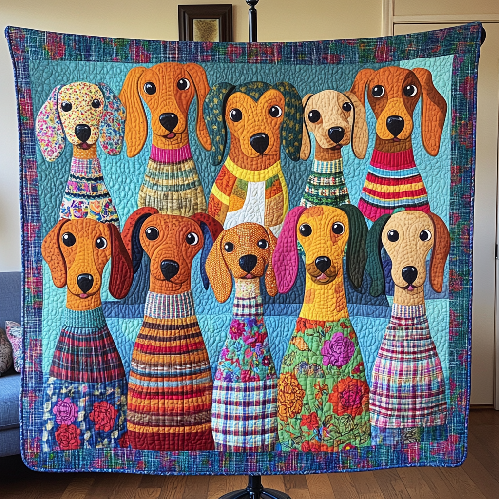 Sweet Snouts Quilted Blanket - Baby (30" x 40")