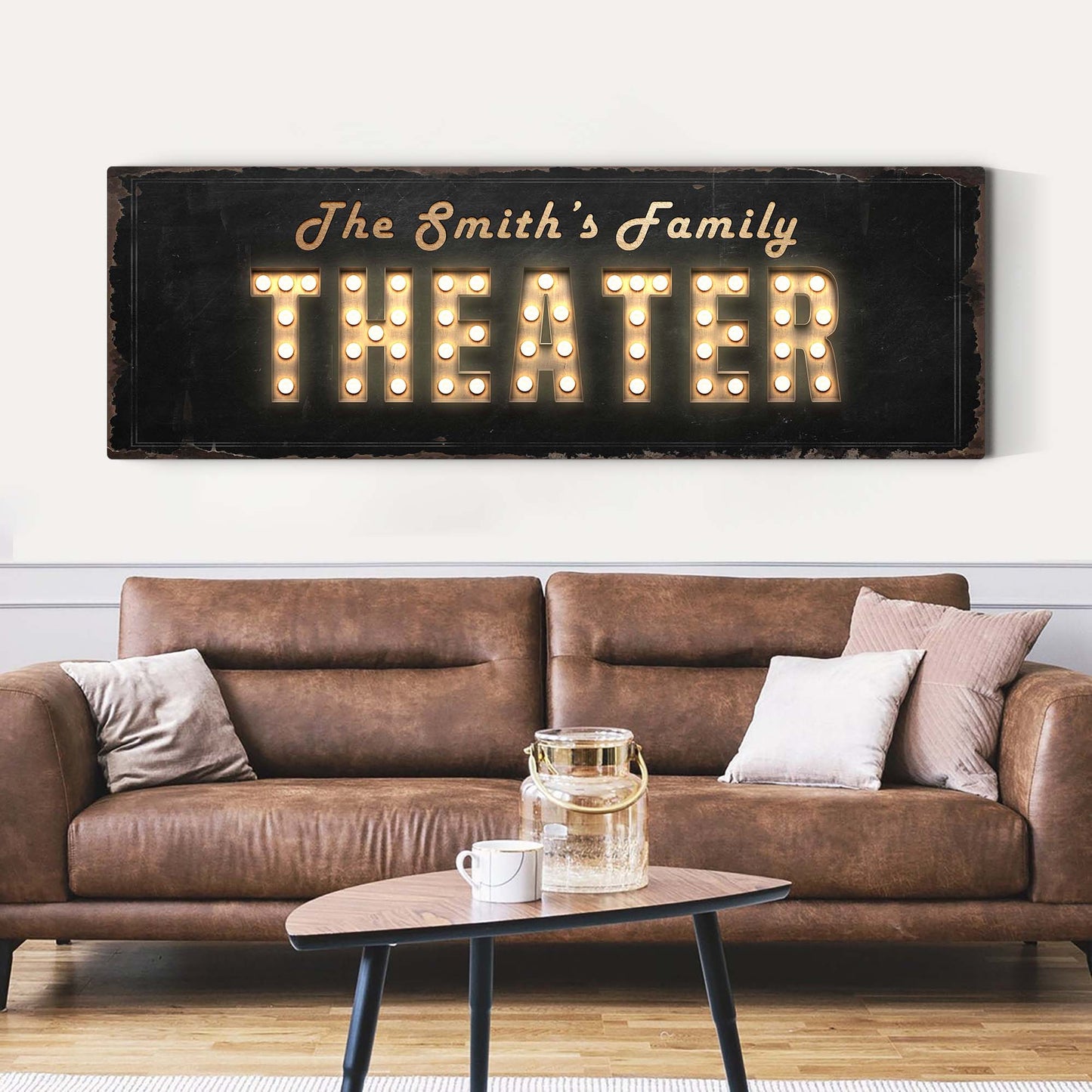 Theater Sign - canvas