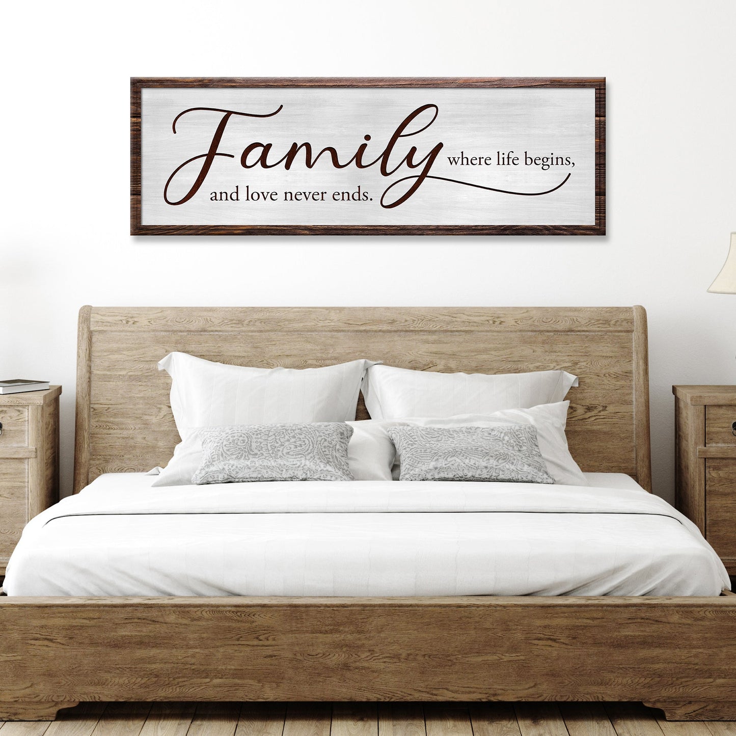 Where Life Begins Family Sign