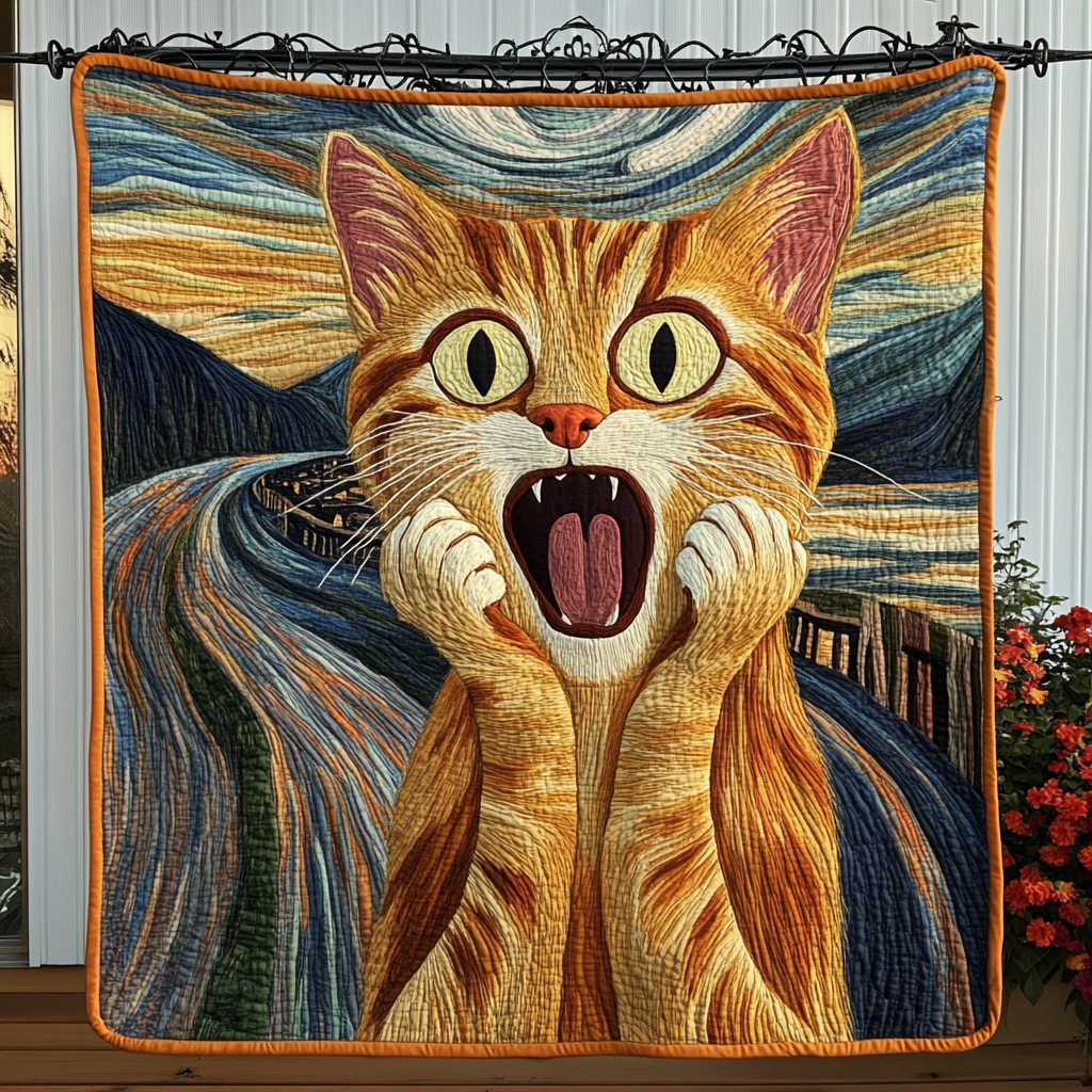 Tailspin Treasures Quilted Blanket - Throw (55" x 60")