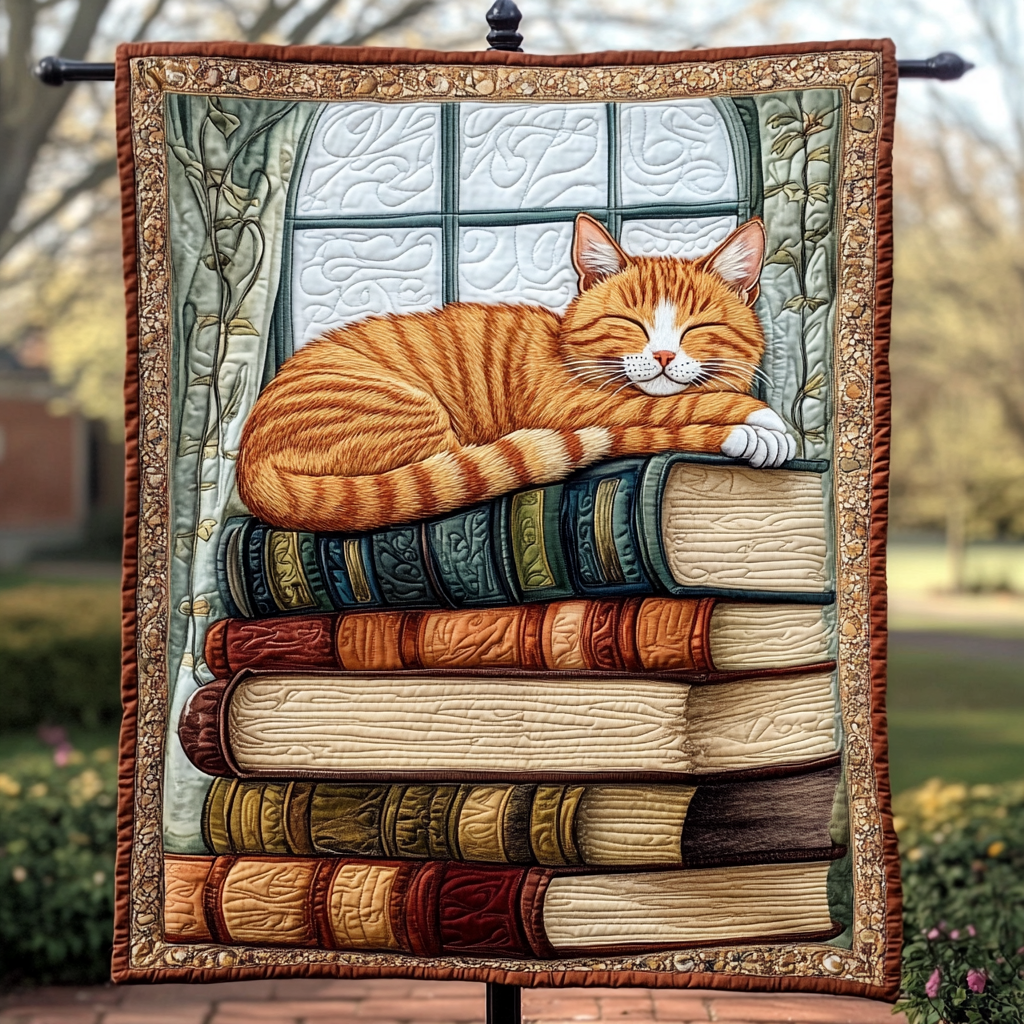Tales and Tails Quilted Blanket - Throw (55" x 60")
