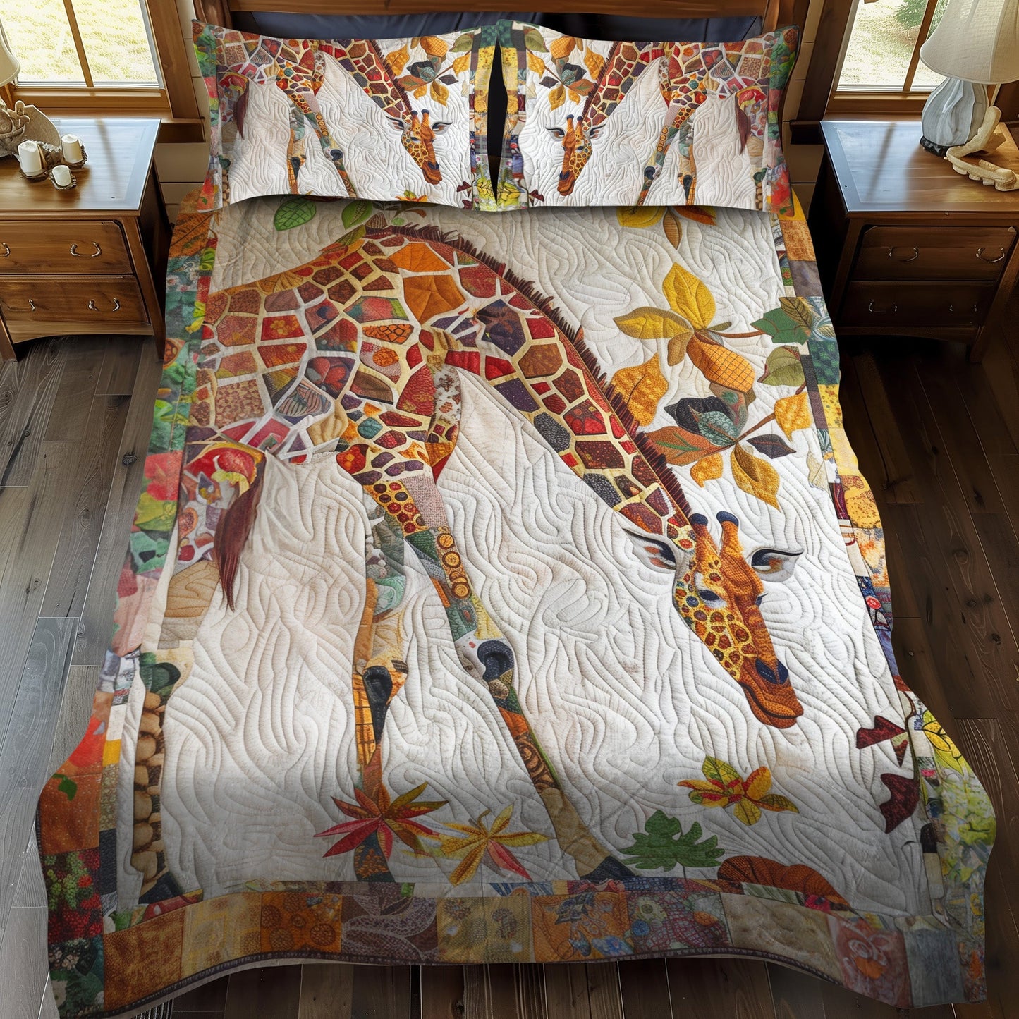 Tall Tales 3-Piece Quilted Bedding Set - Single (59" x 70")