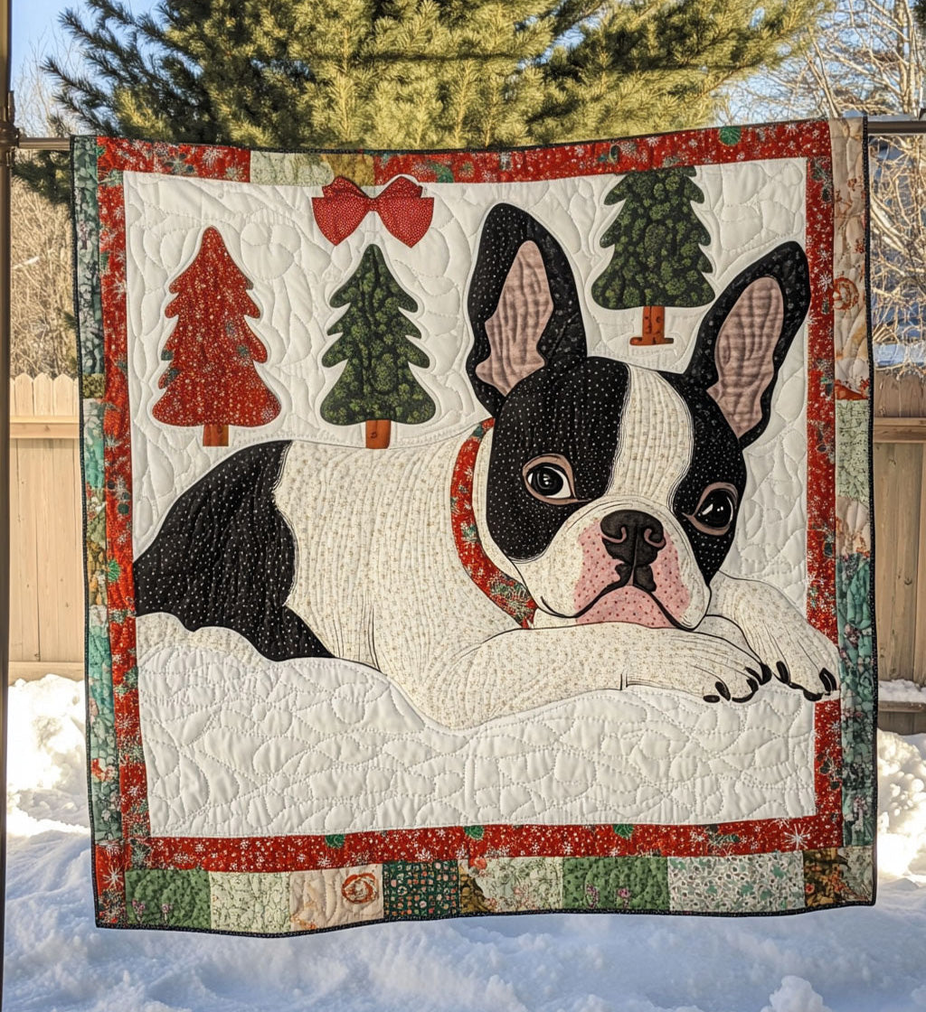 Terrier Love Quilted Blanket - Throw (55" x 60")