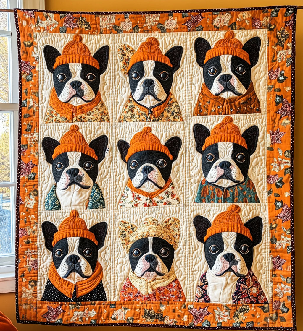 Terrier Magic Quilted Blanket - Throw (55" x 60")