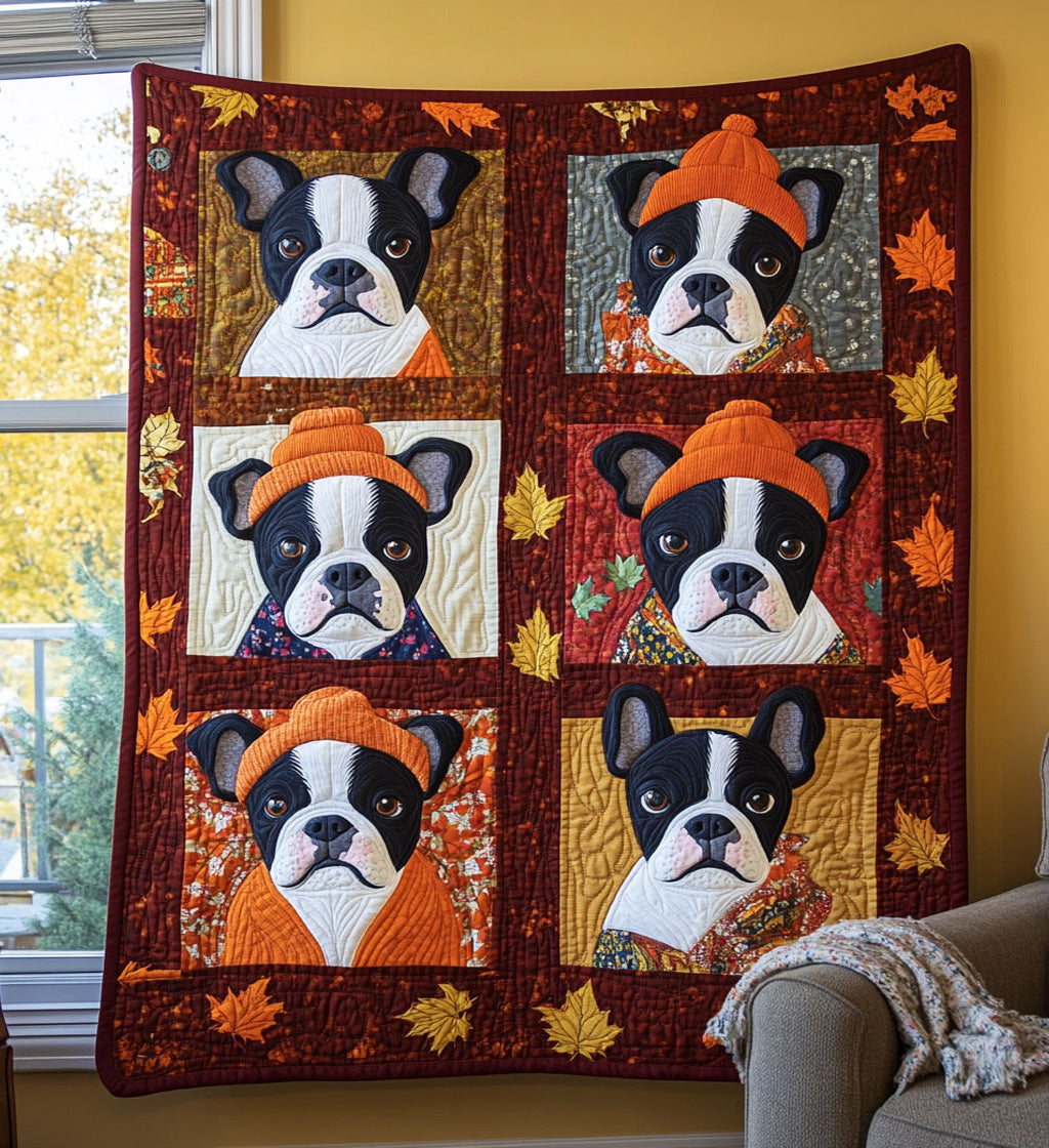 Terrier Spirit Quilted Blanket - Throw (55" x 60")