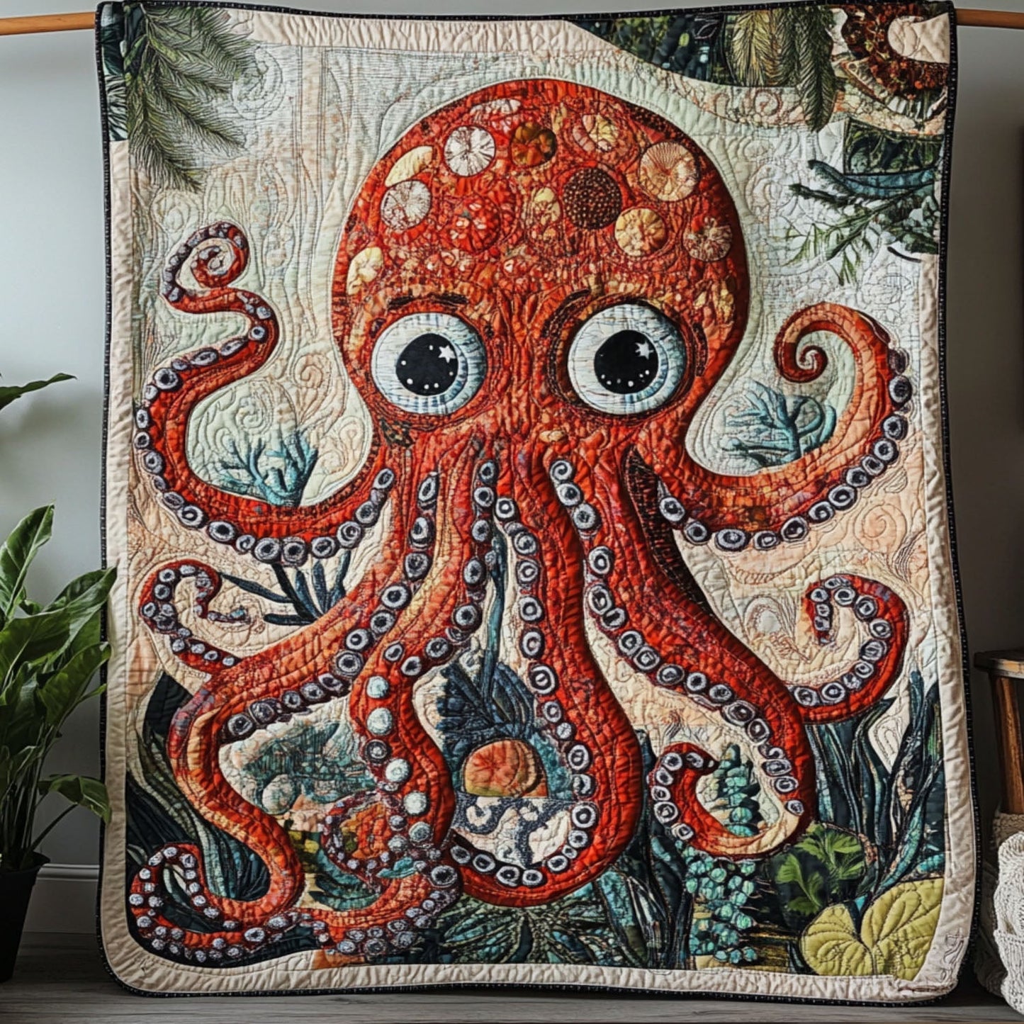 The Inked Beast Quilted Blanket - Baby (30" x 40")