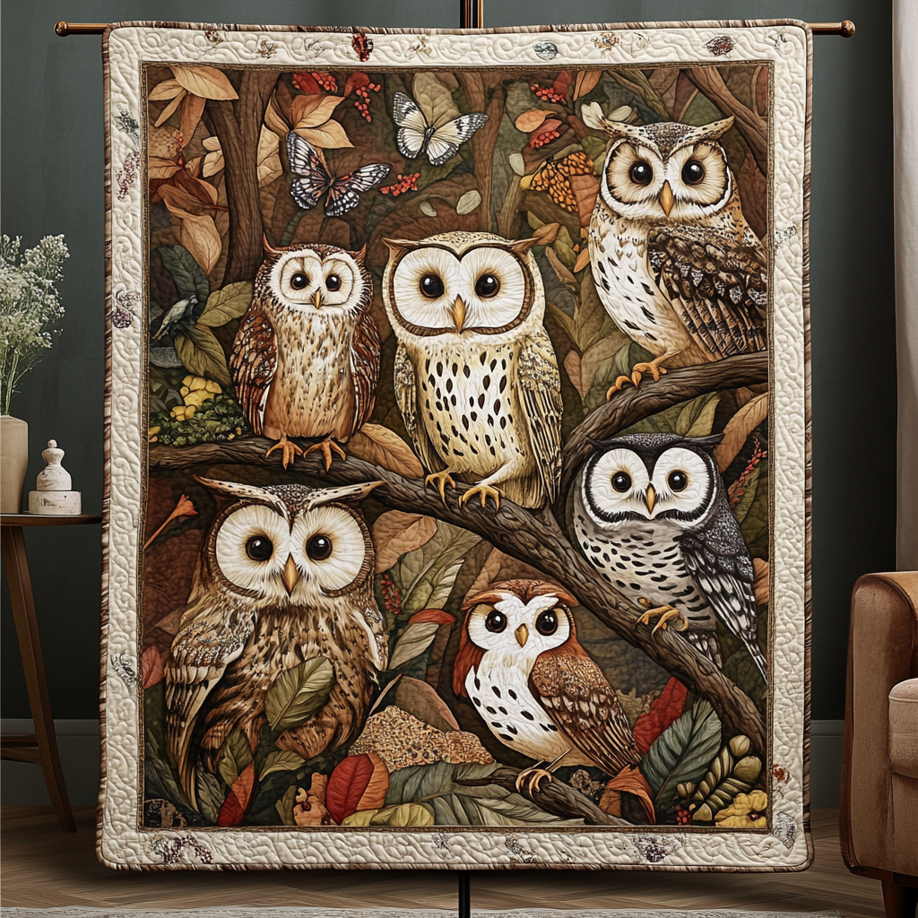 Timber Tails Quilted Blanket - Baby (30" x 40")