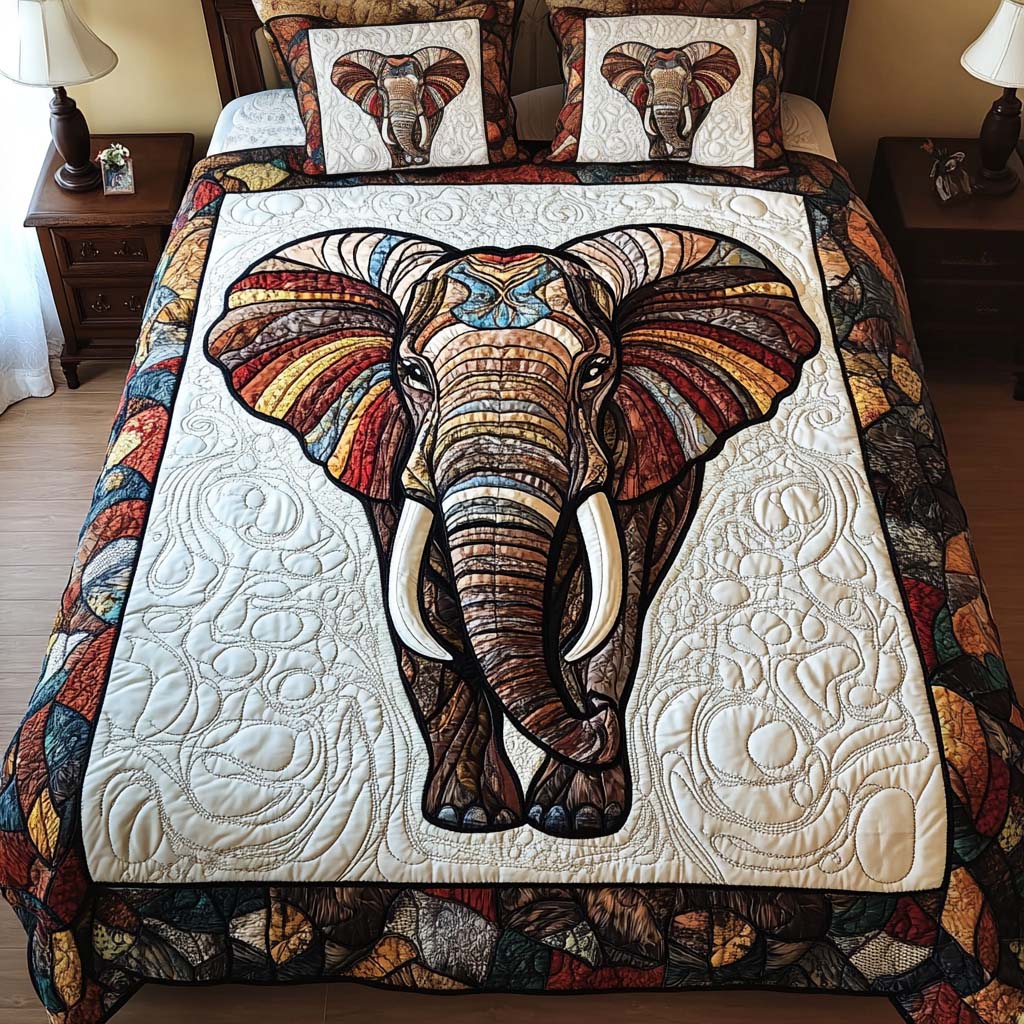 Timeless Guardian 3-Piece Quilted Bedding Set - Single (59" x 70")
