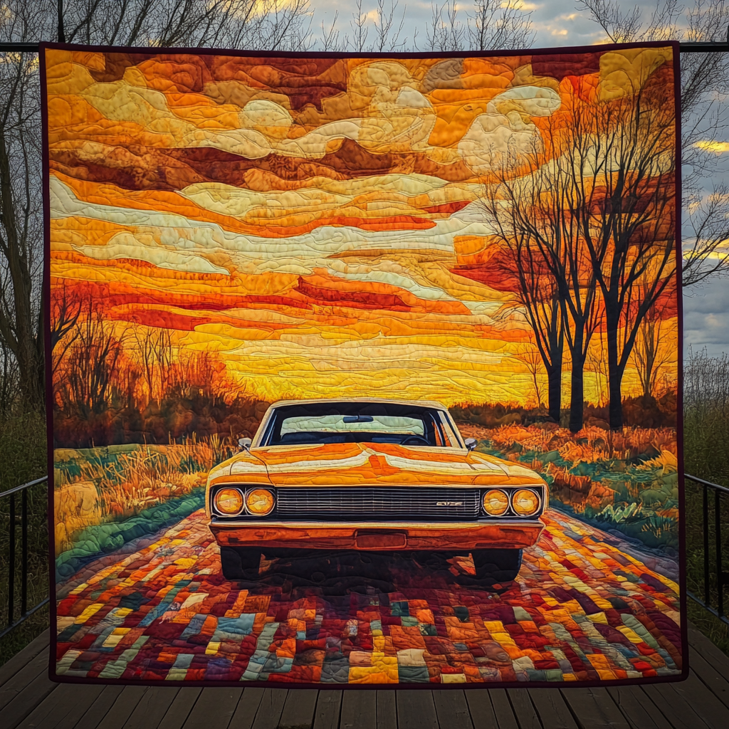 Timeless Tarmac Quilted Blanket - Throw (55" x 60")
