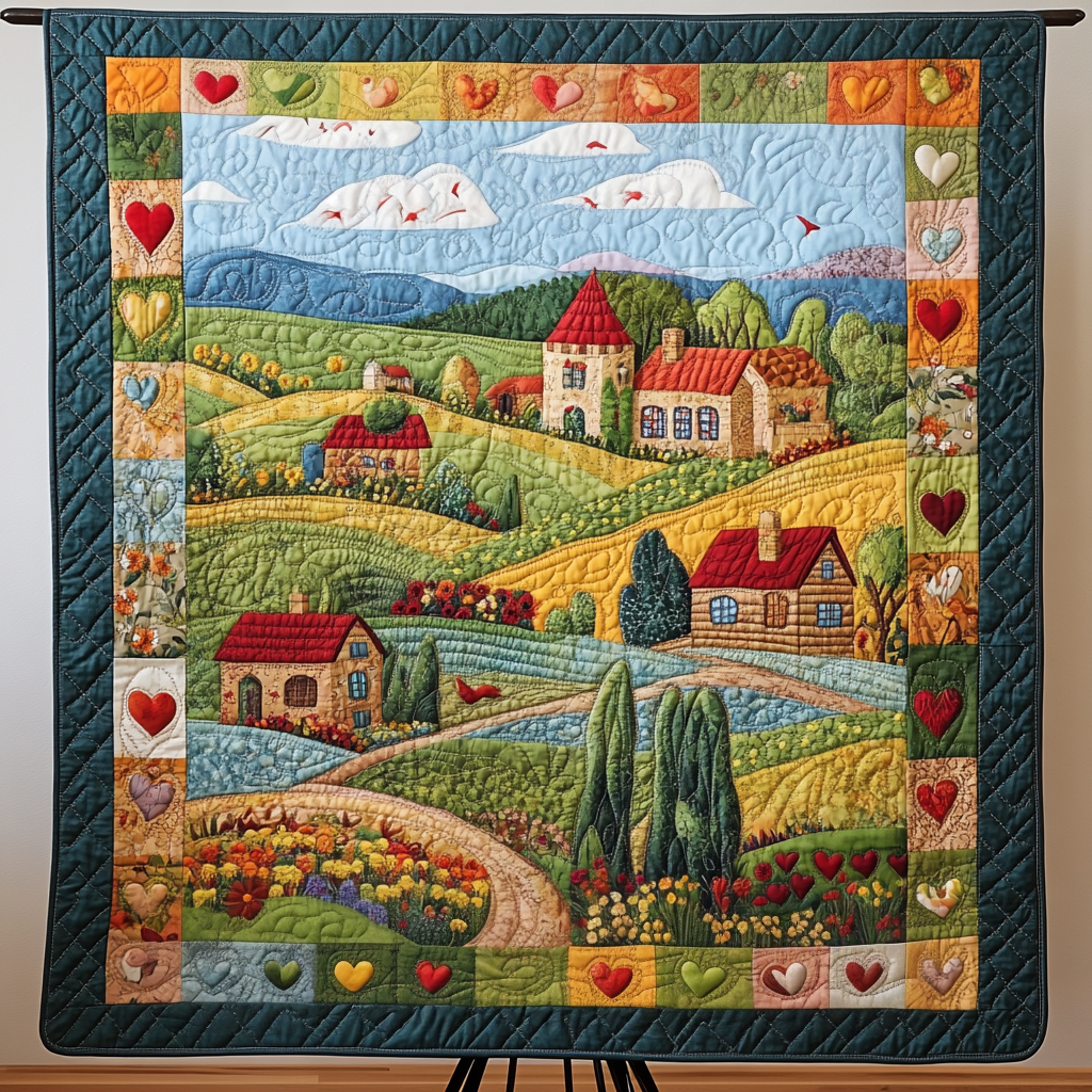Timeless Tranquil Quilted Blanket - Baby (30" x 40")