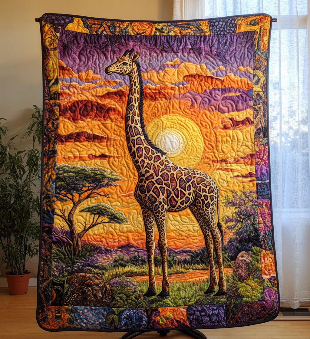 Towering Tails Quilted Blanket - Throw (55" x 60")