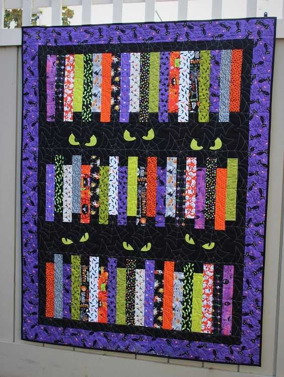Trick or Treat Quilted Blanket - Throw (55" x 60")
