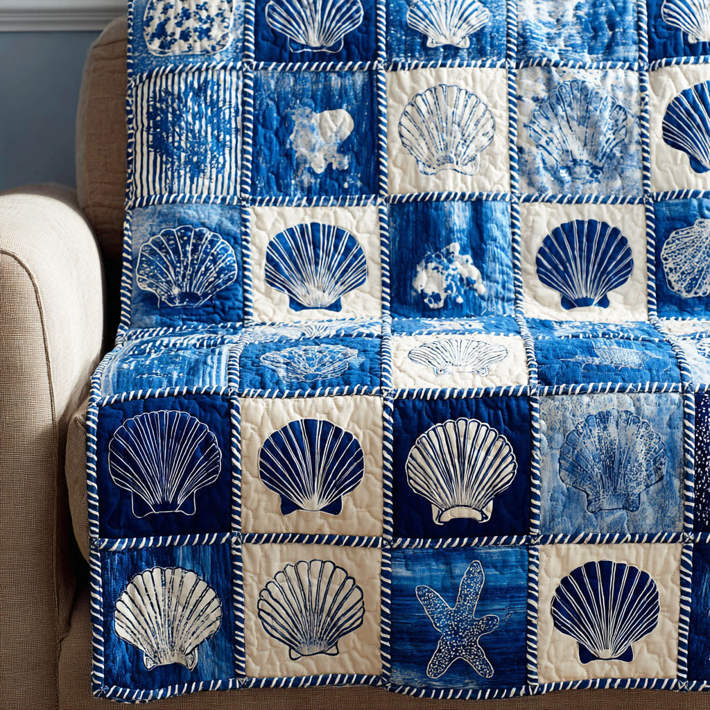 Tropical Shore Quilted Blanket - Baby (30" x 40") - Pack 1