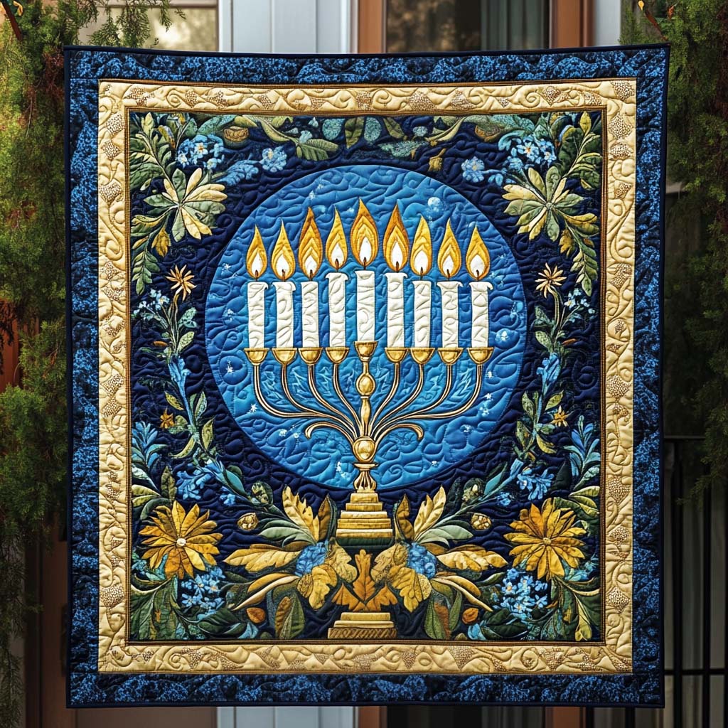 Twilight Spark Quilted Blanket - Throw (55" x 60")