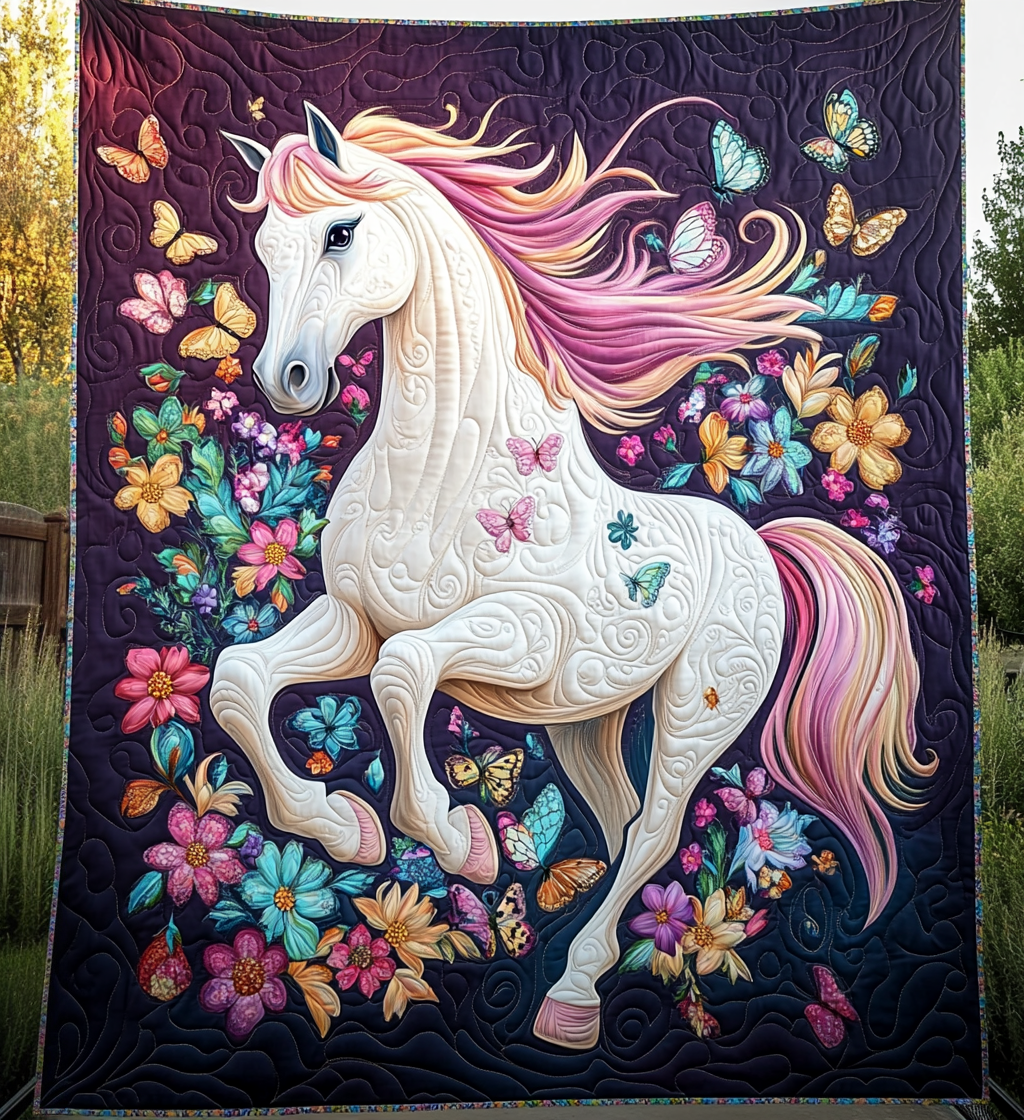 Twilight Wanderer Art Quilt Hanging - Baby (30" x 40")