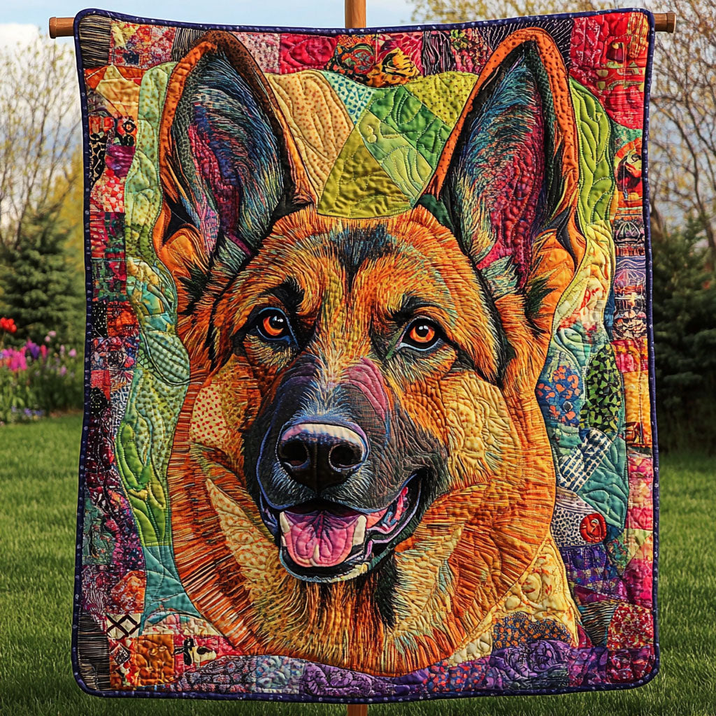 Vigilant Heart Quilted Blanket - Baby (30" x 40")