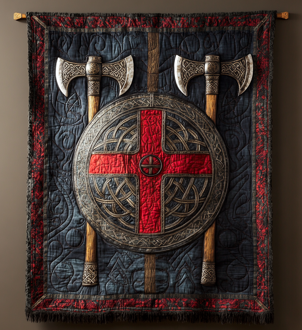 Viking Legacy Quilted Blanket - Throw (55" x 60")