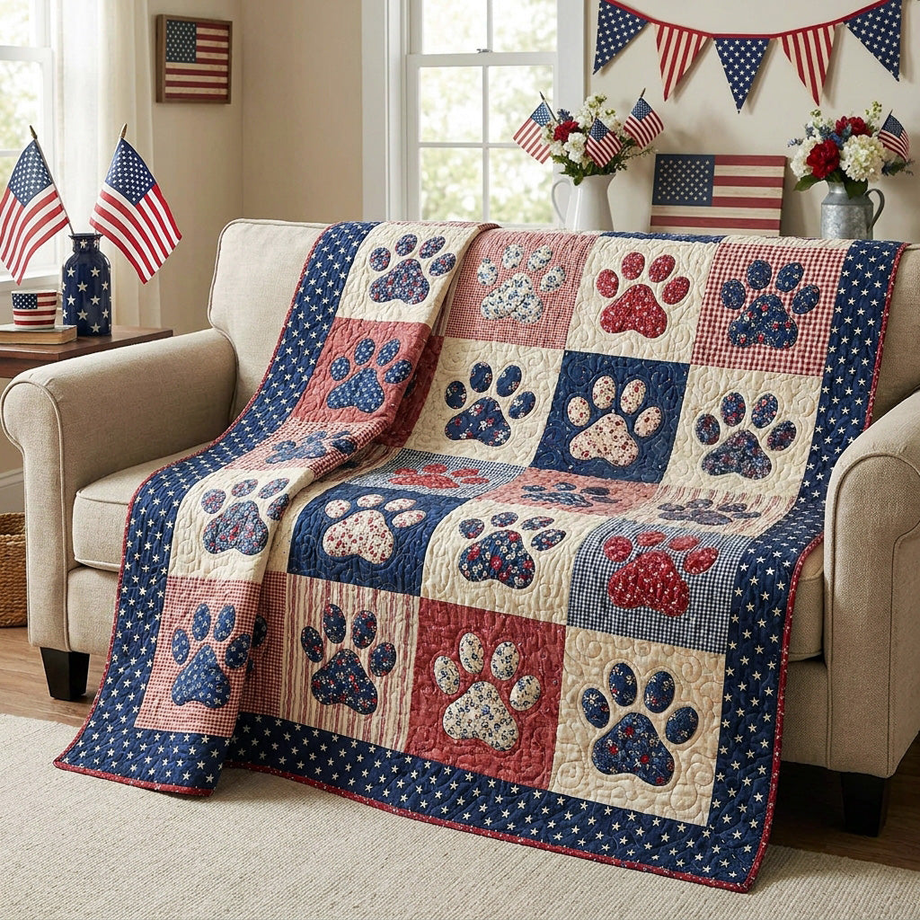 Vintage Tails Quilted Blanket - Baby (30" x 40") - Pack 1
