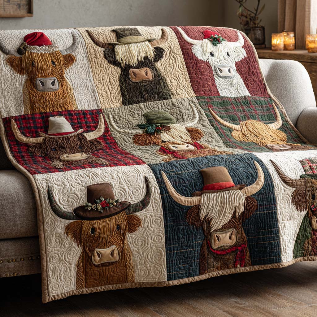 Warm Highland Quilted Blanket - Baby (30" x 40") - Pack 1