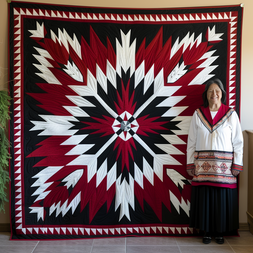 Warrior's Legacy Quilted Blanket - Throw (55" x 60")