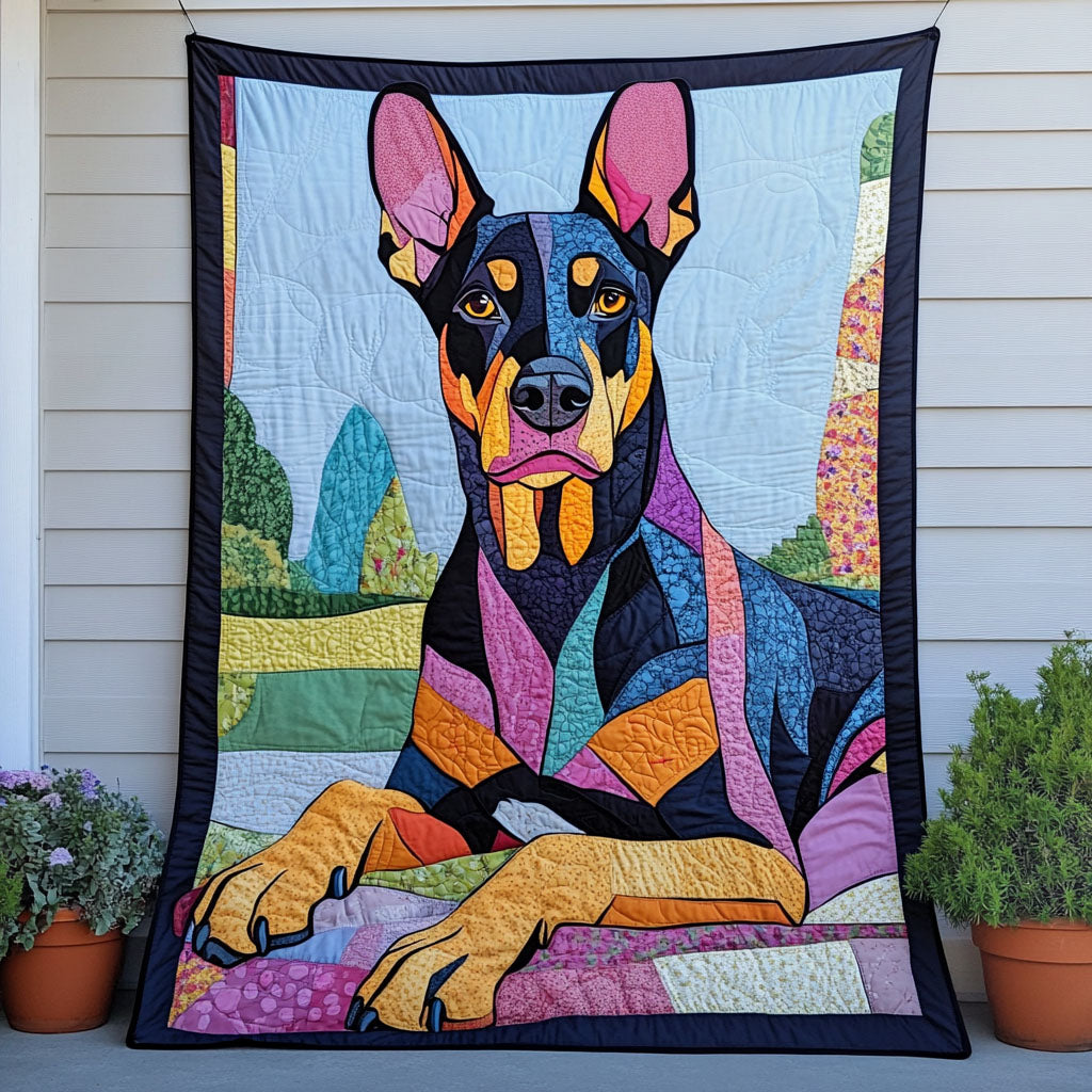 Watchful Eyes Quilted Blanket - Baby (30" x 40")