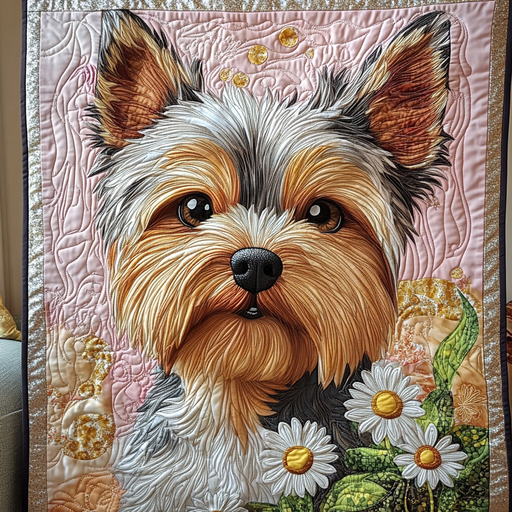 Whiskered Warmth Quilted Blanket - Baby (30" x 40")