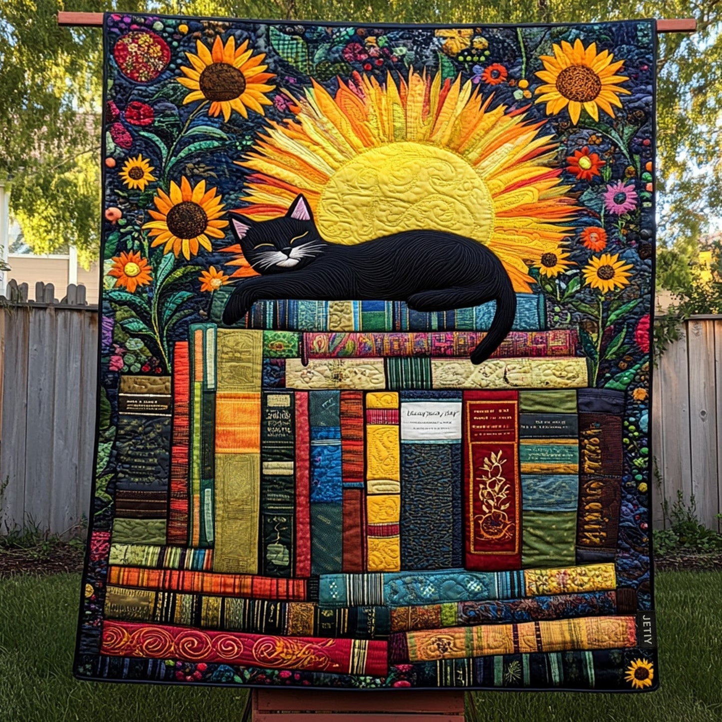 Whiskers n Words Quilted Blanket - Baby (30" x 40")