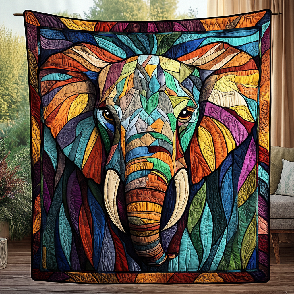 Whispering Winds Quilted Blanket - Throw (55" x 60")
