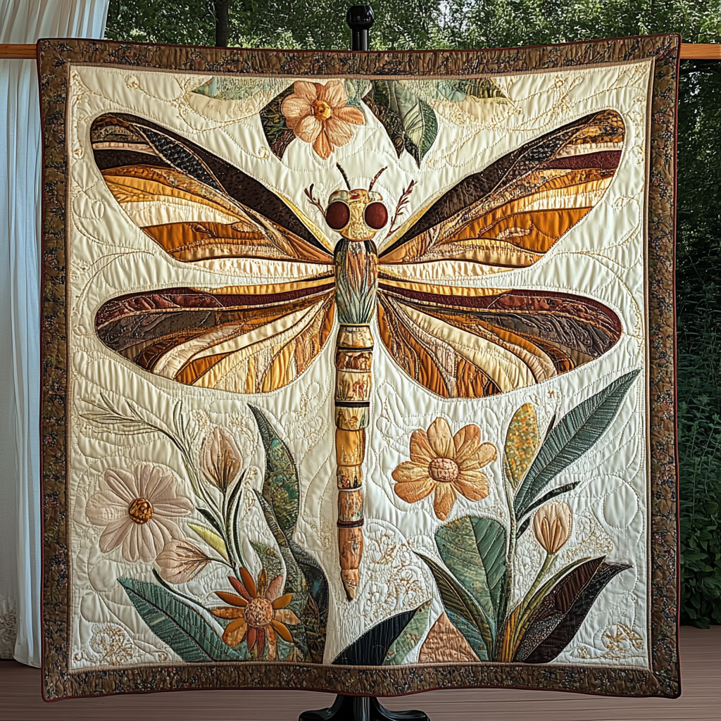 Whispers in the Wind Quilted Blanket - Throw (55" x 60")