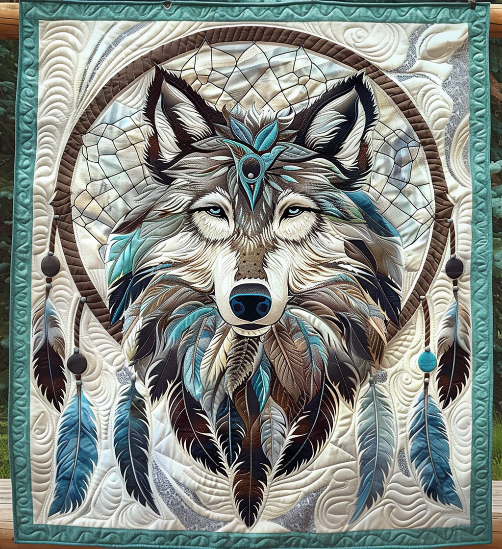 Whispers in the Wind Quilted Blanket - Throw (55" x 60")