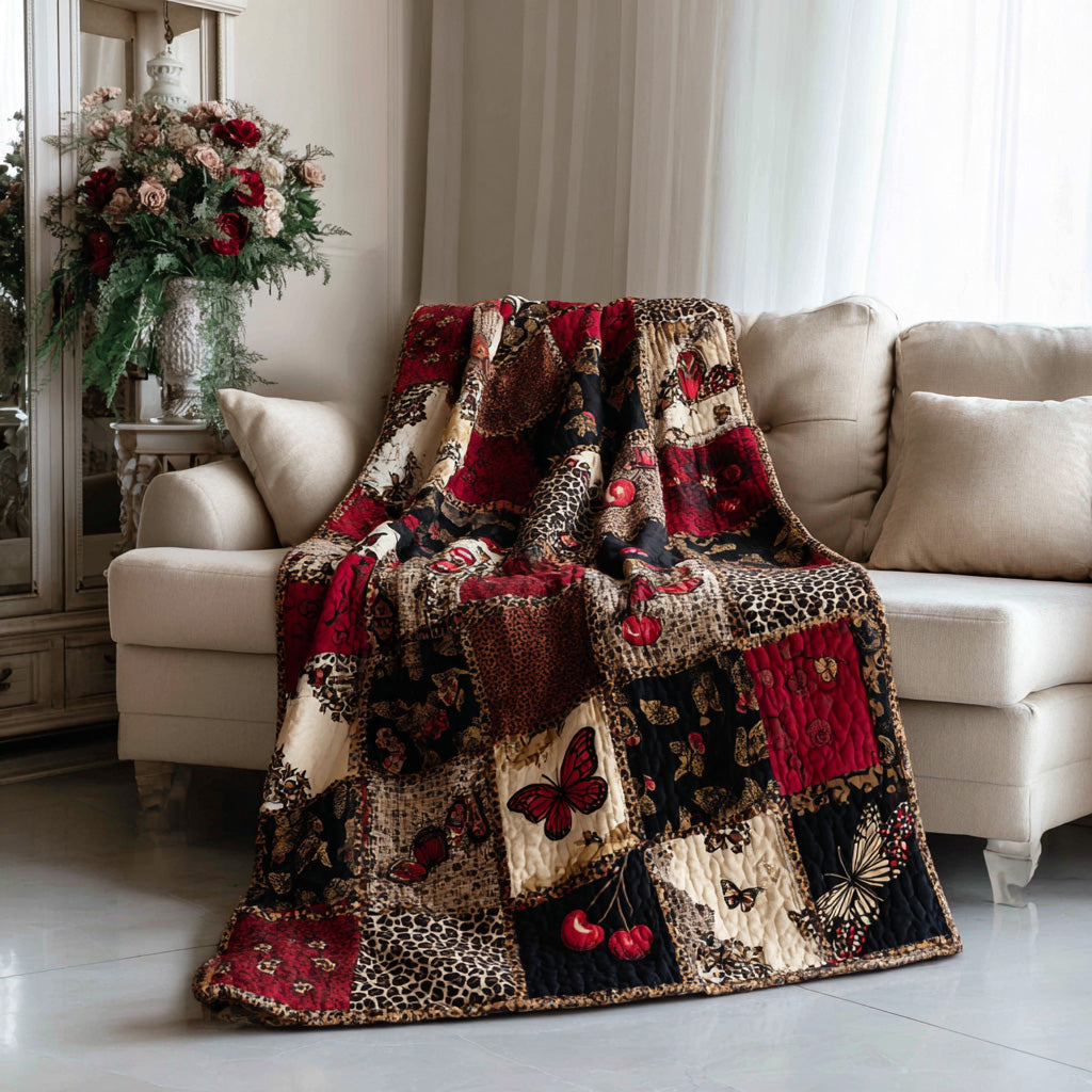 Wild Cherry Quilted Blanket - Baby (30" x 40") - Pack 1