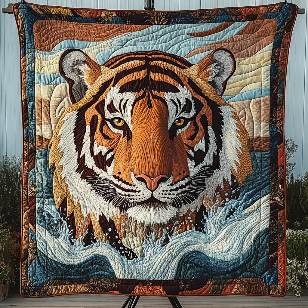 Wild Heart Quilted Blanket - Throw (55" x 60")