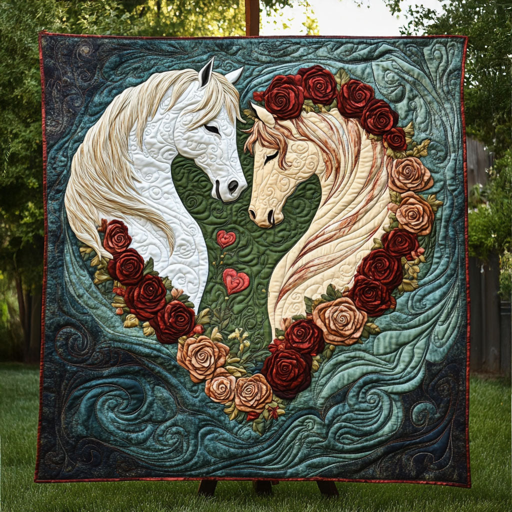 Wild Hearts United Quilted Blanket - Baby (30" x 40")